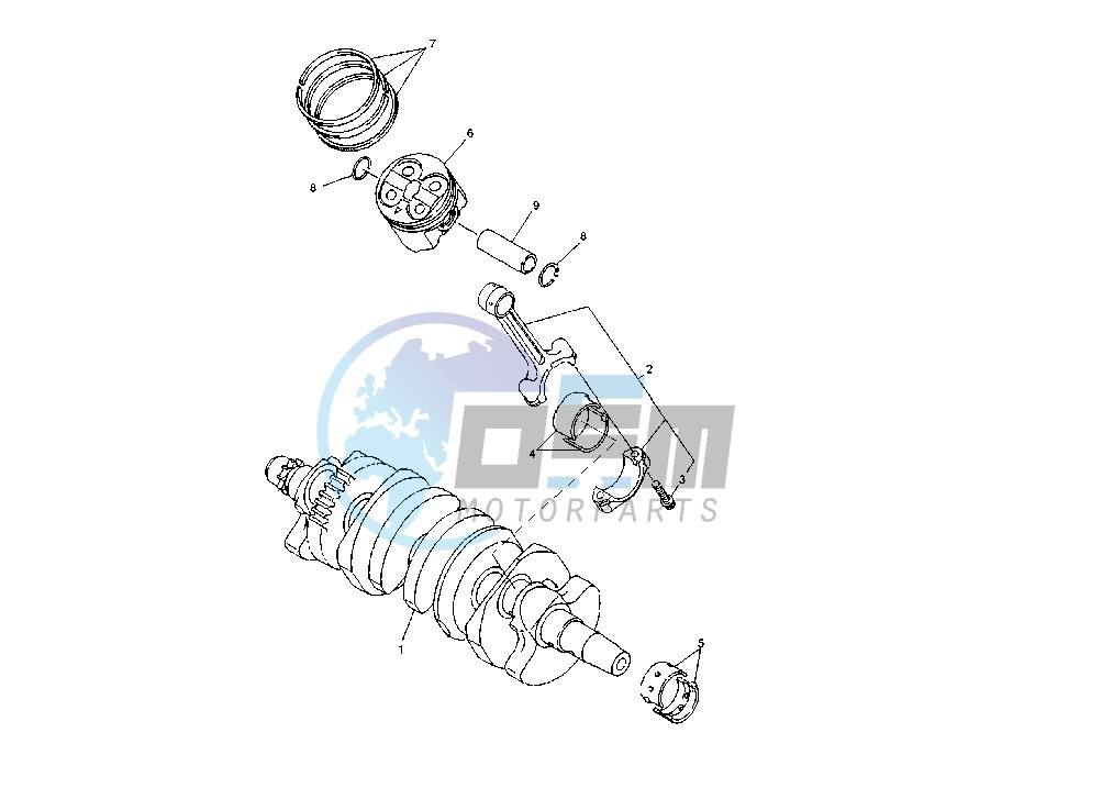 CRANKSHAFT - PISTON