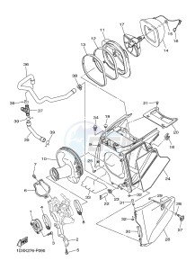 WR450F (1DXK) drawing INTAKE ADMISION