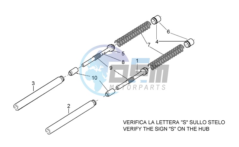 Front fork - Sleeves