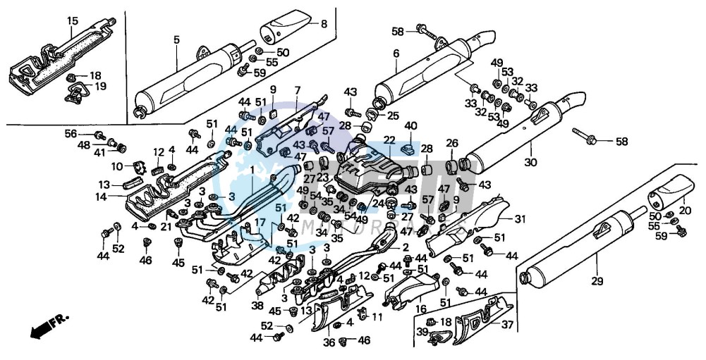 EXHAUST MUFFLER