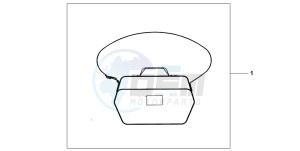 CBF1000T drawing INNERBAG TOPBOX