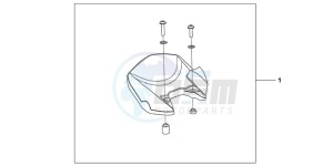 CB1000RAC drawing HUGGER