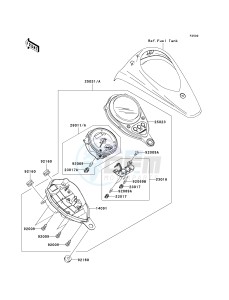 VN 900 C [VULCAN 900 CUSTOM] (7F-9FA) C9FA drawing METER-- S- -