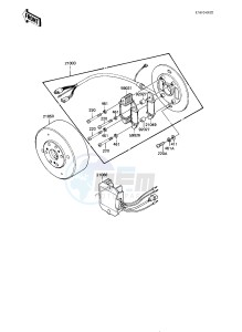 KE 175 D [KE175] (D4-D5) [KE175] drawing GENERATOR_REGULATOR