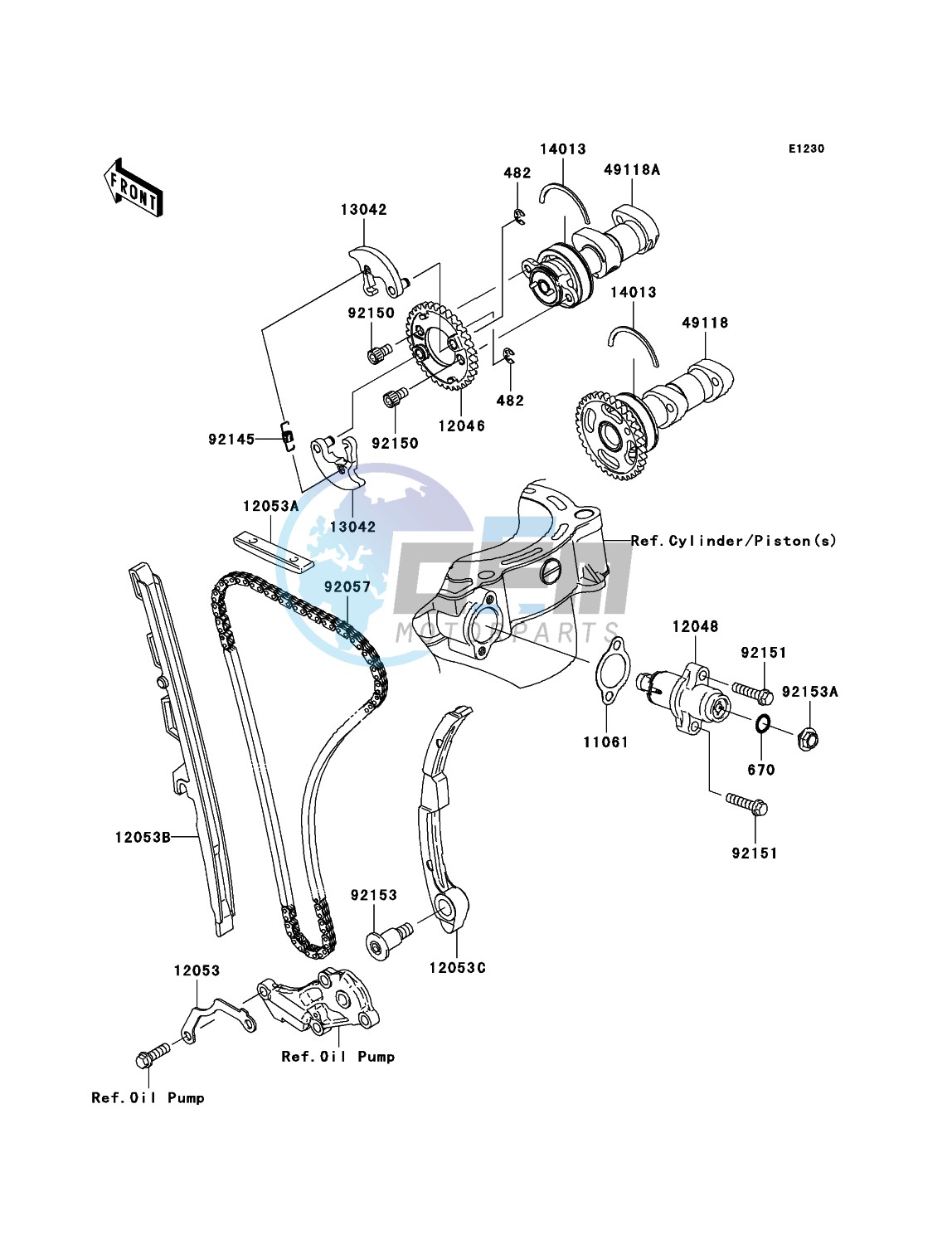 Camshaft(s)/Tensioner