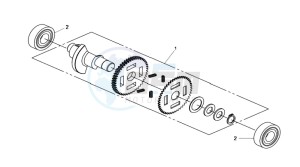 QUAD LANDER 300S drawing BALANCE SHAFT