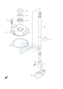 DF 115A drawing Shift Rod (C/R)