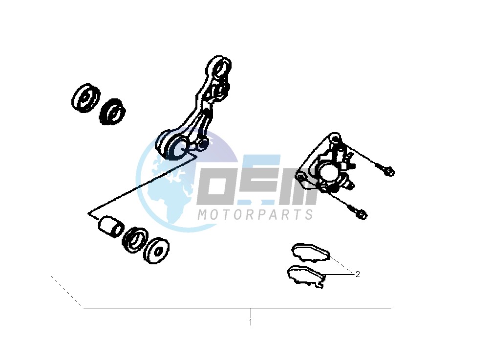 FRONT BRAKE CALLIPER