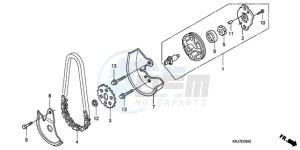 FES1259 UK - (E / MKH 3E) drawing OIL PUMP