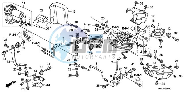 FRONT POWER UNIT/FRONT VA LVE UNIT