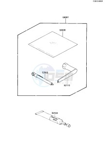 KX 80 C [KX80] (C2) [KX80] drawing OWNER TOOLS