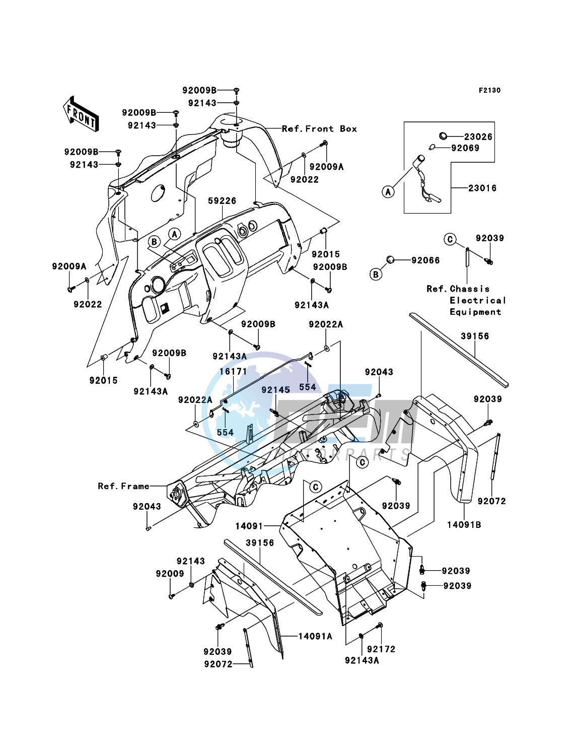 Frame Fittings(Front)