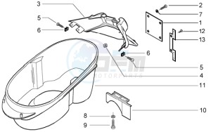 Granturismo 200 L drawing Splash guard