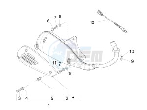 LXV 125 4T ie E3 drawing Silencer