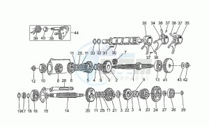 Nevada 750 Club Club drawing Gear box