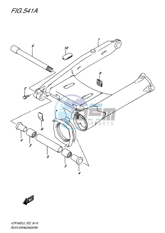 REAR SWINGINGARM