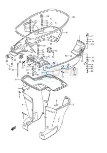 DF 250AP drawing Side Cover