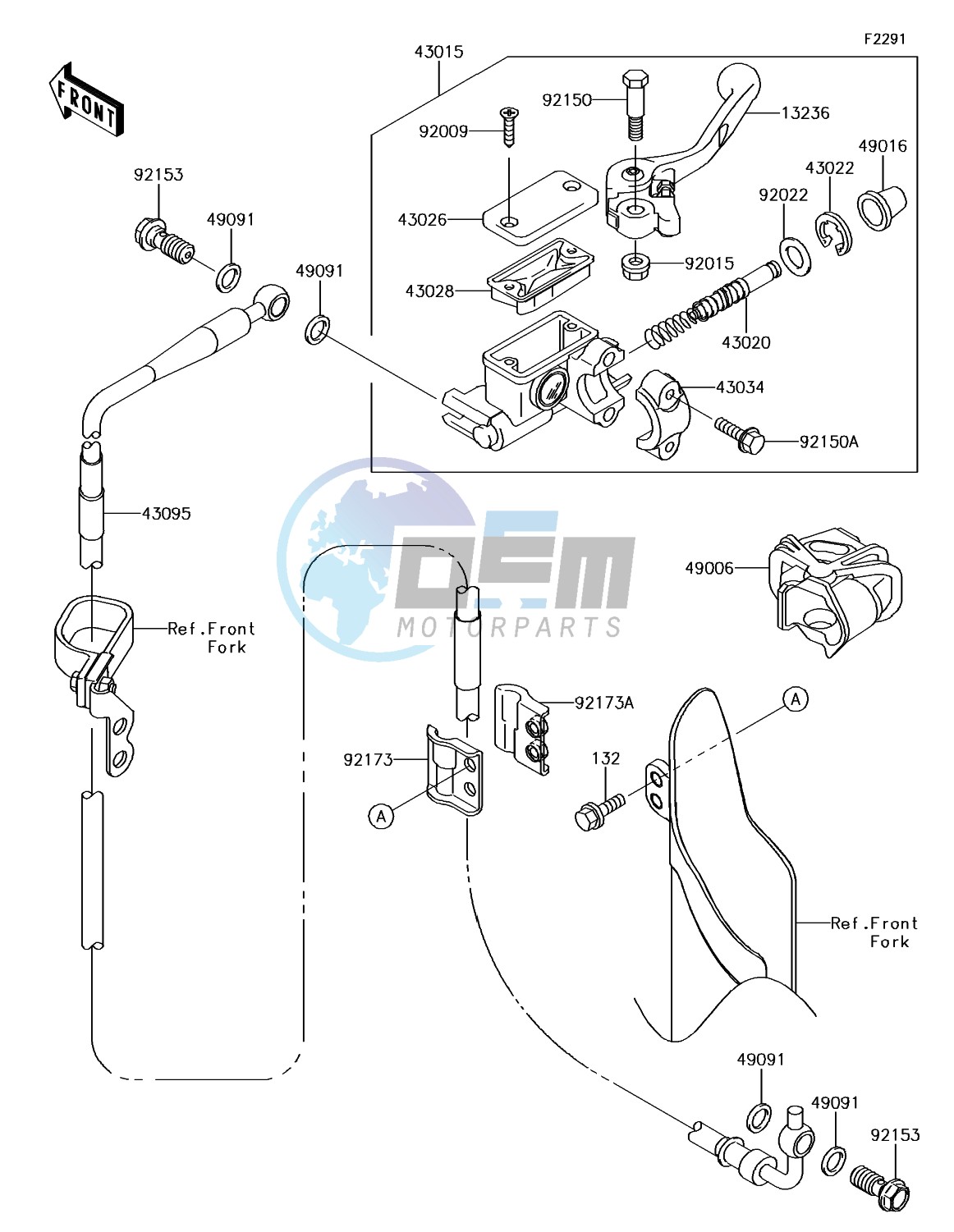 Front Master Cylinder