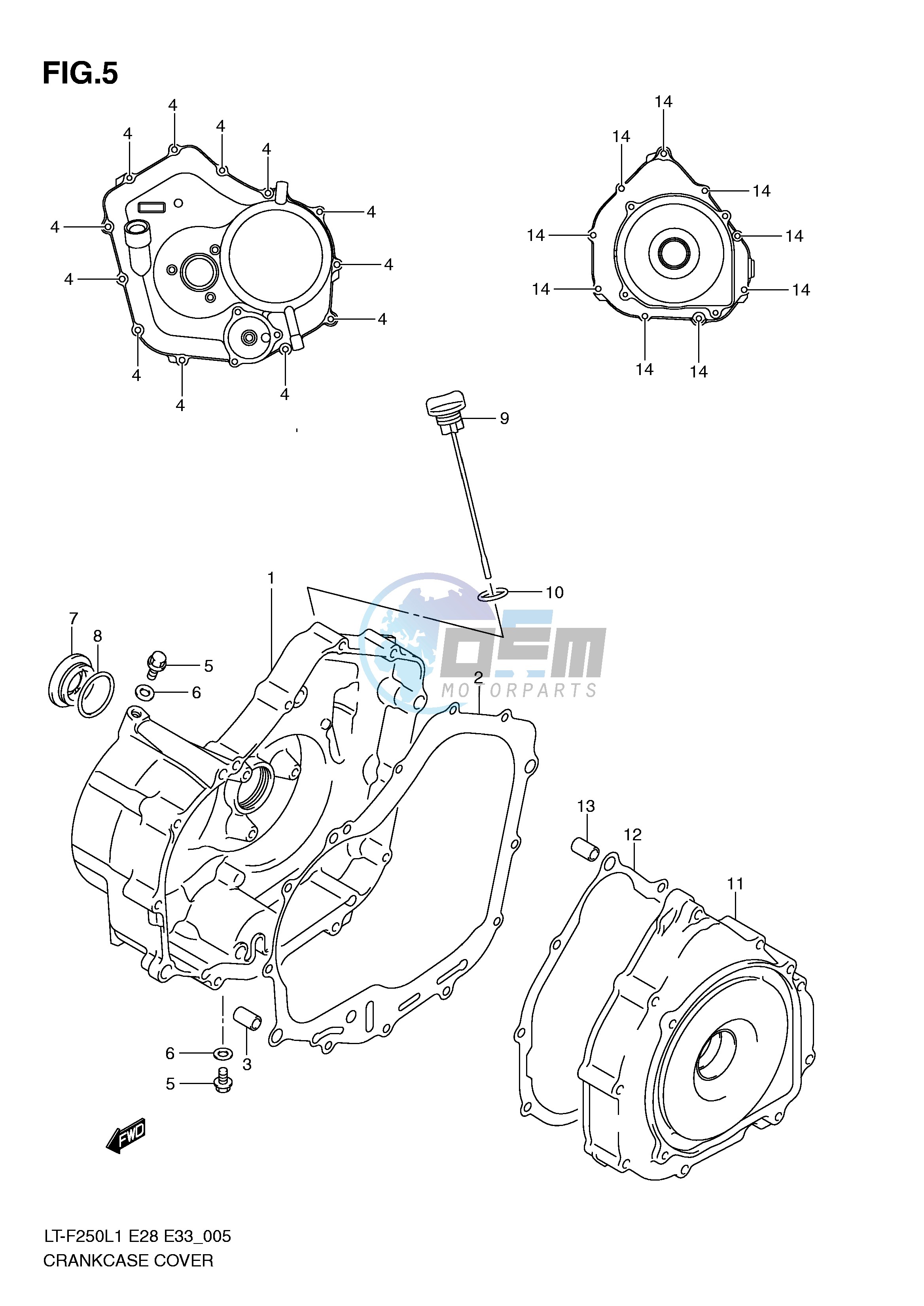 CRANKCASE COVER