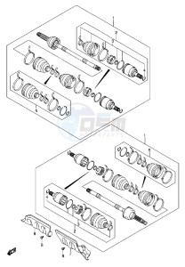 LT-A750XZ drawing FRONT DRIVE SHAFT