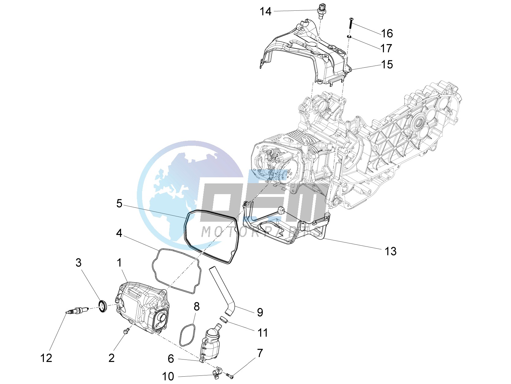 Cylinder head cover