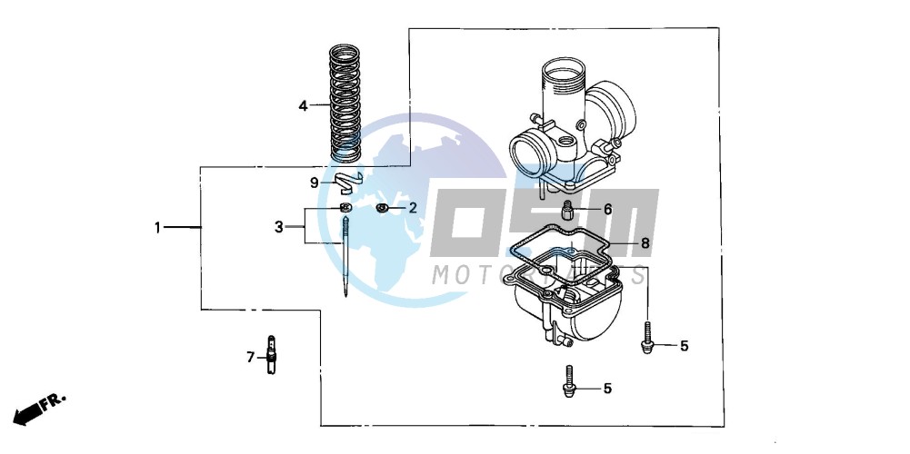 CARBURETOR OPTIONAL PARTS KIT