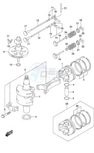 DF 4A drawing Crankshaft