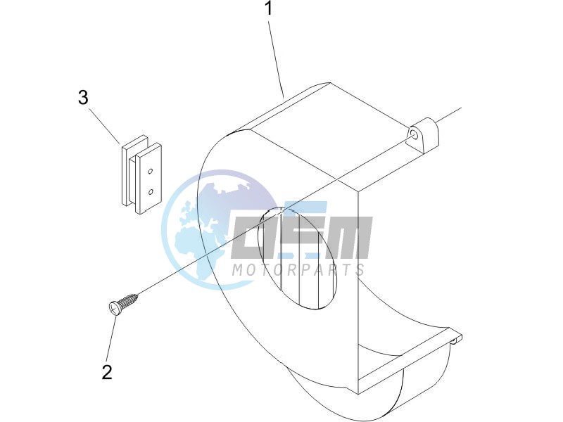 Flywheel magneto cover - Oil filter