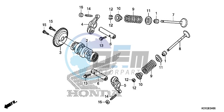 CAMSHAFT/VALVE