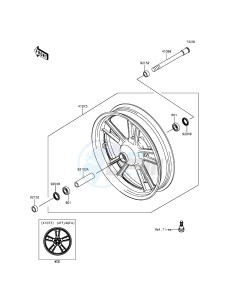 VULCAN S EN650AGF XX (EU ME A(FRICA) drawing Front Hub