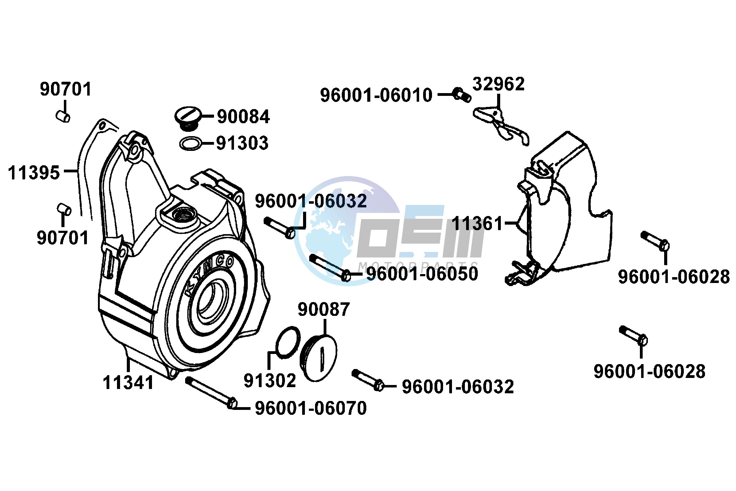 Crankcase Left Cover