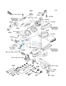 NINJA ZX-12R ZX1200B6F FR GB XX (EU ME A(FRICA) drawing Fuel Injection