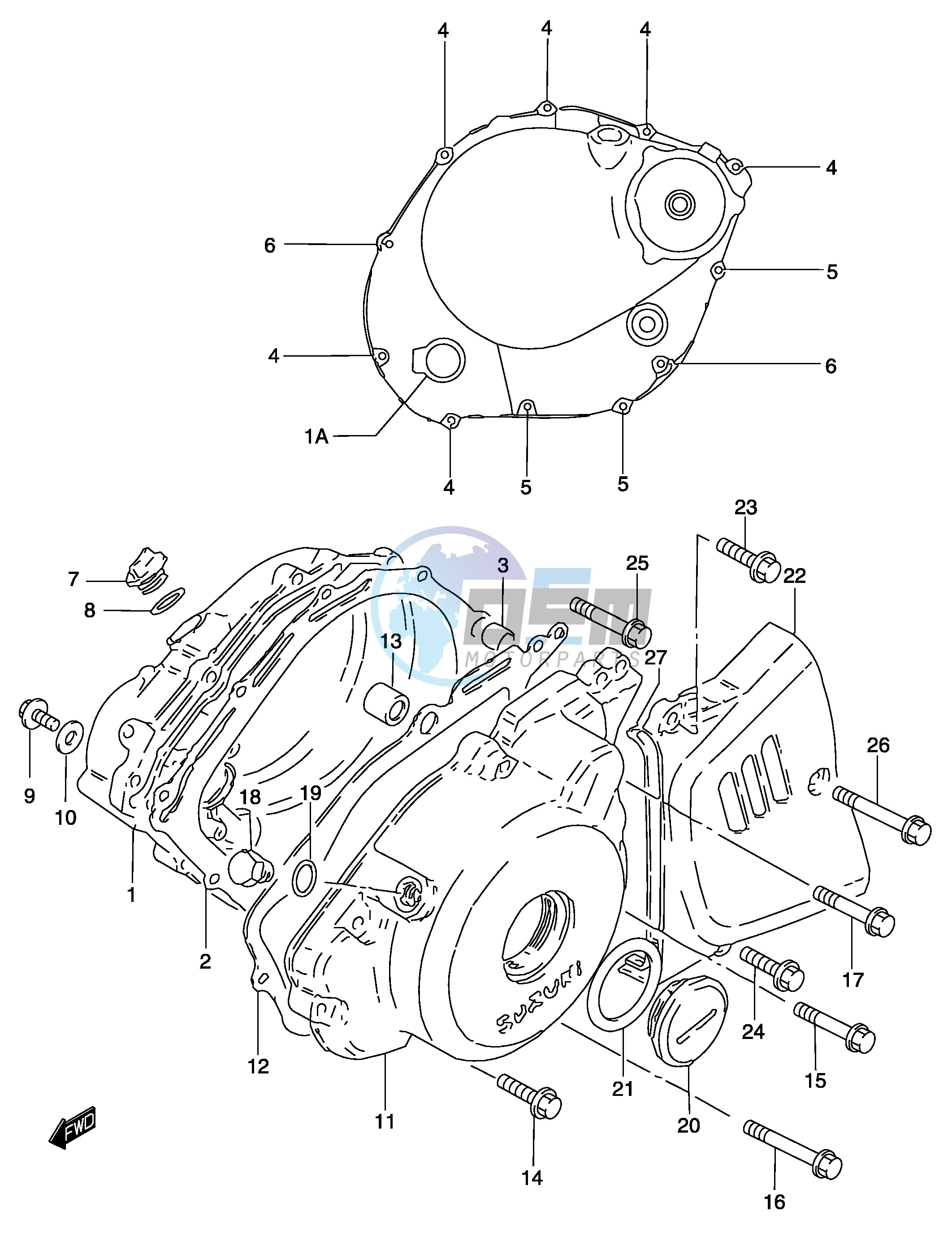 CRANKCASE COVER