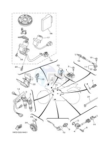 MT07 700 (1WSA) drawing ELECTRICAL 2