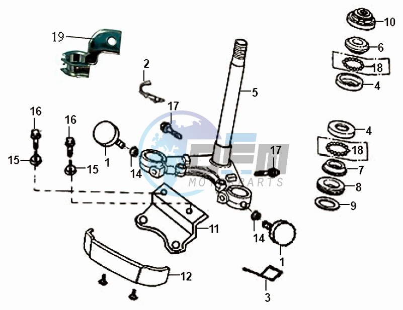 FRONT FORK/ FRONT FENDER