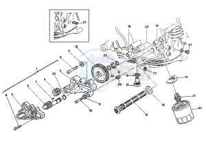 ELEPHANT 900 drawing FILTERS-OIL PUMP