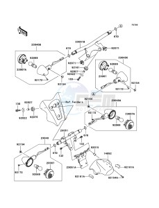 VN1700 CLASSIC TOURER VN1700C9FA GB XX (EU ME A(FRICA) drawing Turn Signals