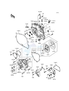 NINJA 250SL ABS BX250BGF XX (EU ME A(FRICA) drawing Engine Cover(s)