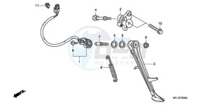 CBR1000RAA BR / ABS - (BR / ABS) drawing STAND