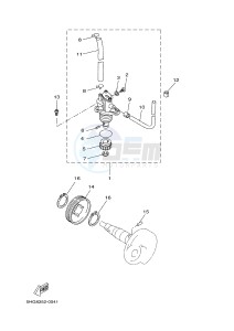 CW50 BOOSTER SPIRIT (5WWT 5WWT) drawing OIL PUMP