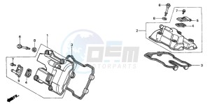 XL1000V VARADERO drawing CYLINDER HEAD COVER