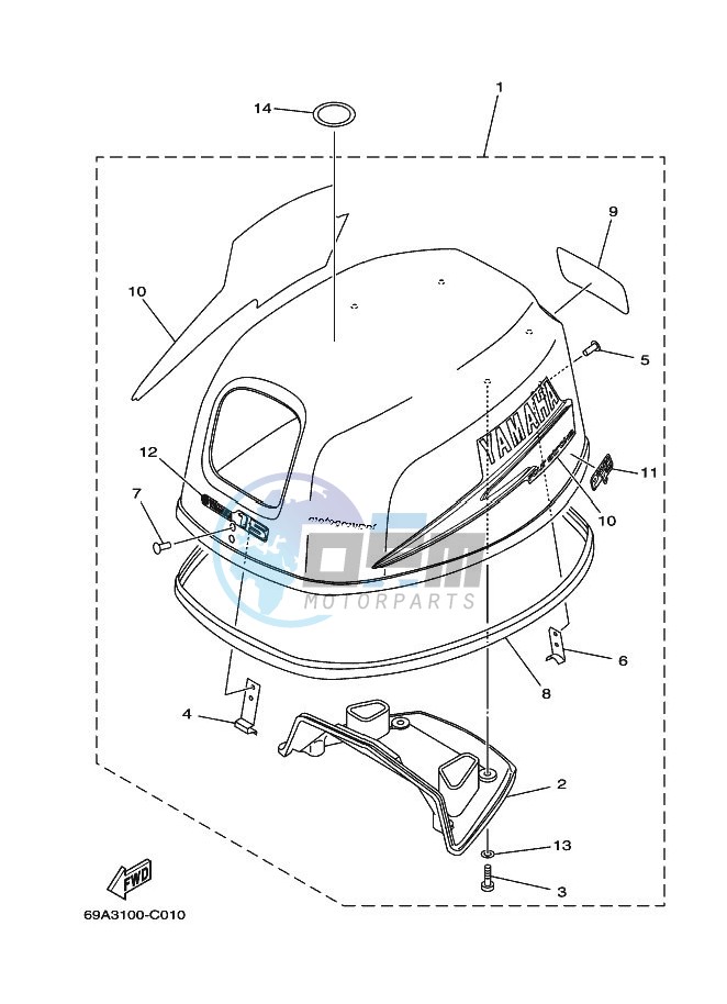 FAIRING-UPPER