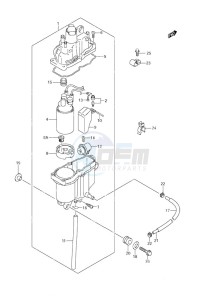 DF 115 drawing Fuel Vapor Separator