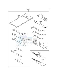 VN 1500 E [VULCAN 1500 CLASSIC] (E1) [VULCAN 1500 CLASSIC] drawing OWNERS TOOLS