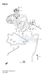 GSX-R1000 (E3-E28) drawing FUEL TANK (GSX-R1000L1 E33)