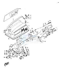 JS 440 A [JS440] (A1-A2) [JS440] drawing ENGINE HOOD_COOLING & BILGE -- 77-78 A1_A1A_A2- -