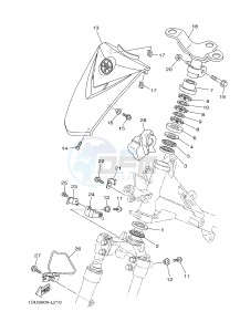 T110C (1DU8) drawing STEERING