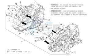 Tuono 1000 drawing Crankcases I