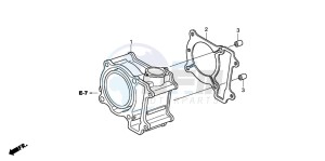 SH125S drawing CYLINDER