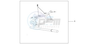 VT750C3 drawing MAINTENANCE STAND